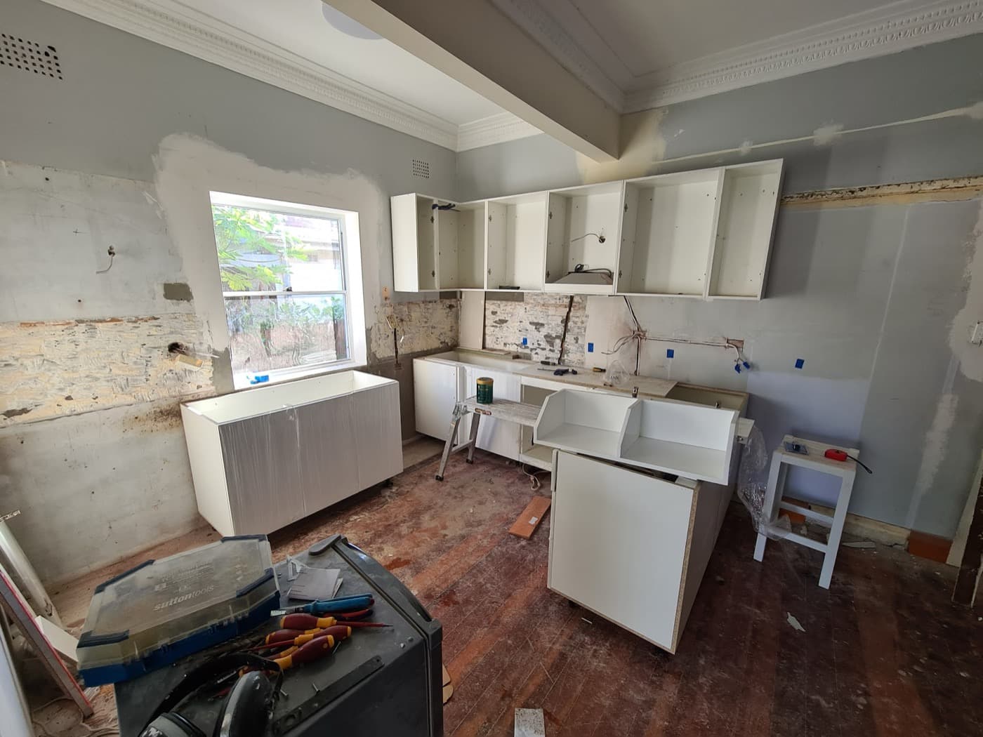 Chris's kitchen renovation — Kitchen — demo day